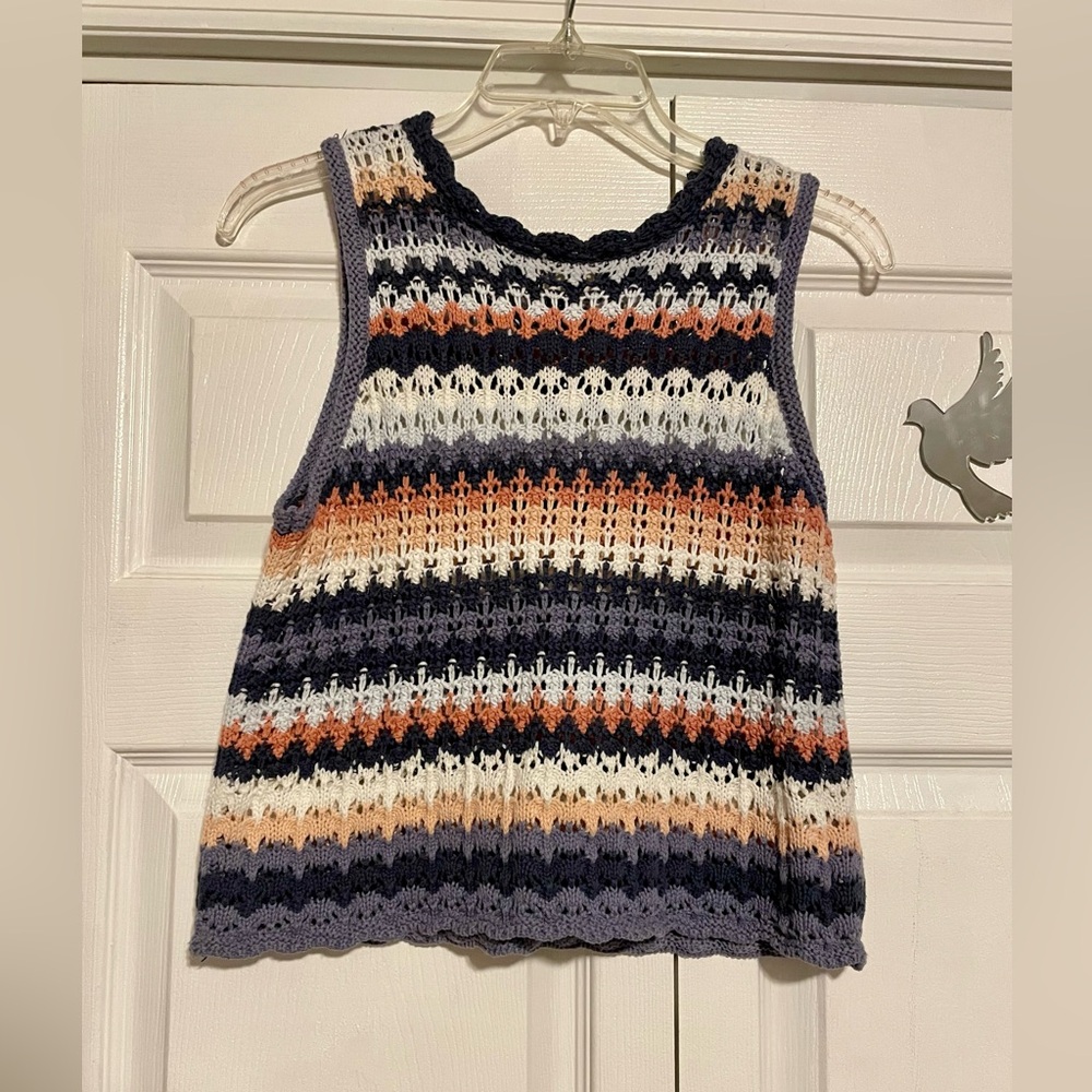 Universal Thread Crochet Sweater Vest